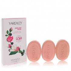 3 x 35 oz  Luxury Soap Feminino - Yardley London - English Rose Yardley - 104 ml
