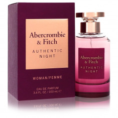 Eau De Parfum Spray Feminino - Abercrombie & Fitch - Abercrombie & Fitch Authentic Night - 100 ml