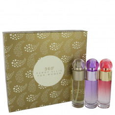 Gift Set - 1 oz Perry Ellis 360 EDT Spray + 1 oz Perry Ellis 360 Coral EDP Spray + 1 oz Perry Ellis 360 Purple EDP Spray Feminin