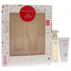 Gift Set - 1 oz Eau De Parfum Spray + 17 oz Body Lotion Feminino - Elizabeth Arden - 5th Avenue - --