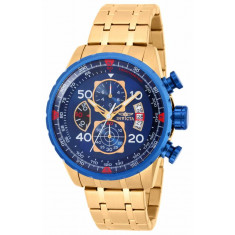 Invicta Men's 19173 Aviator Quartz Chronograph Blue Dial Watch