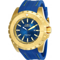 Invicta Men's 23736 Pro Diver Quartz 3 Hand Dark Blue Dial Watch