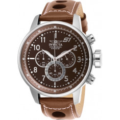 Invicta Men's 25726 S1 Rally  Quartz Chronograph Brown Dial Watch