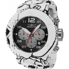Invicta Men's 43232 Pro Diver Quartz 3 Hand Black, White Dial Watch