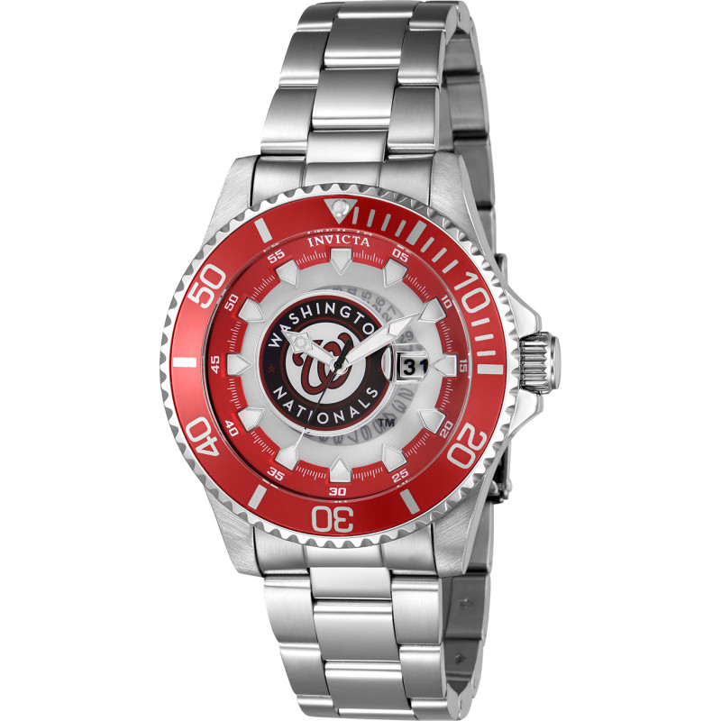 Invicta Nfl San Francisco 49ers Quartz Red Dial Watch for Men