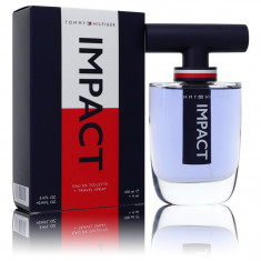 Gift Set - 34 oz Eau De Toilette Spray + 14 oz Travel EDT Spray Masculino - Tommy Hilfiger - Tommy Hilfiger Impact - --