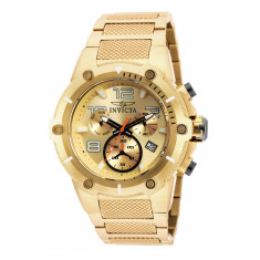 Invicta Men's 19529 Speedway  Quartz Chronograph Gold Dial Watch
