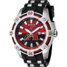 Invicta Men's 43259 MLB Arizona Diamondbacks Quartz Multifunction Red, Black Dial Watch