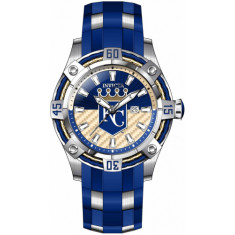 Invicta Men's 43270 MLB Kansas City Royals Quartz Khaki, Brown, Blue Dial Watch