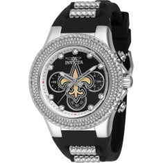 Invicta NFL New Orleans Saints Ivory Dial Men's Watch 35800