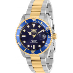 Invicta Women's 37151 Pro Diver Quartz 3 Hand Blue Dial Watch