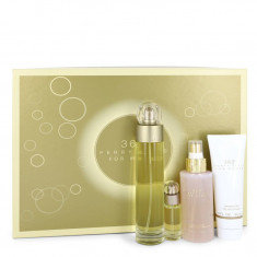 Gift Set - 34 oz Eau De Toilette Spray + 4 oz Body Mist + 3 oz Shower Gel + 25 Mini EDT Spray Feminino - Perry Ellis - Perry Ell