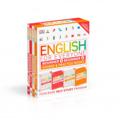 Kit Livros de Aprendizagem de Inglês "ENGLISH FOR EVERYONE"  - DK