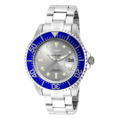 Invicta Men's 15843 Pro Diver Automatic 3 Hand Silver Dial Watch