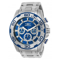 Invicta Men's 22319 Pro Diver Quartz 3 Hand Blue Dial Watch