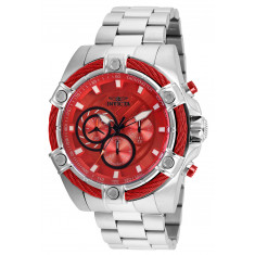 Invicta Men's 25514 Bolt Quartz Chronograph Red Dial Watch