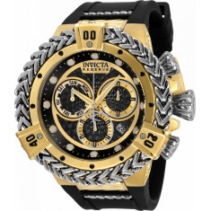 Invicta Men's 33154 Reserve  Quartz Chronograph Black, Gold Dial Watch