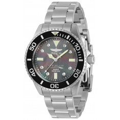 Invicta Women's 32929 Pro Diver Quartz 3 Hand Black Dial Watch