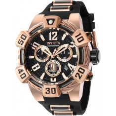Invicta Men's 40443 Jason Taylor Quartz Chronograph Black Dial Watch