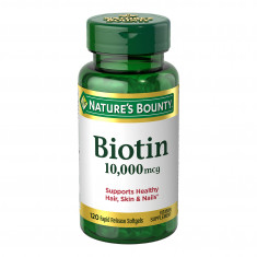 Vitamina Biotin 10.000mcg - Nature's Bounty 120 Caps (Val: 06/2023)