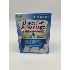 Digestive Advantage Daily Probiotics + Lactose Suport - Schiff 32 Caps (Val: 03/2023)