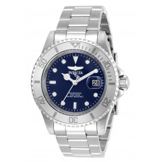 Invicta Men's 34023 Pro Diver Quartz 3 Hand Blue Dial Watch