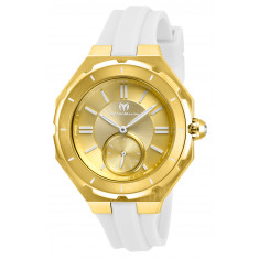 Technomarine Women's TM-118005 Cruise Quartz 3 Hand Gold Dial Watch