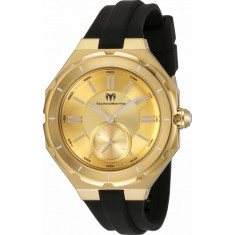 Technomarine Women's TM-120038 Cruise Quartz Chronograph Gold Dial Watch