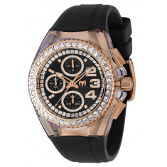 Technomarine Women's TM-121051 Cruise Quartz Chronograph Black