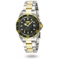 Invicta Men's 8934 Pro Diver Quartz 3 Hand Black Dial Watch