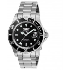 Invicta Men's 26970 Pro Diver  Quartz 3 Hand Black Dial Watch