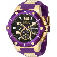 Invicta Men's 40895 Speedway Quartz Chronograph Purple Dial Watch
