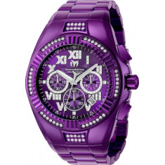 Technomarine Men's TM-121231 Cruise Glitz Quartz Purple Dial Watch