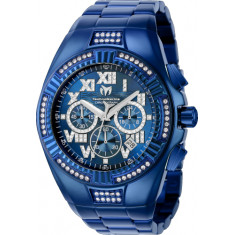 Technomarine Men's TM-121234 Cruise Quartz Chronograph Blue Dial Watch