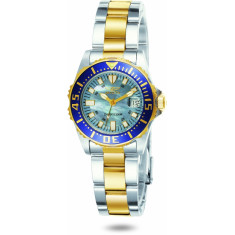 Invicta Women's 2961 Pro Diver Quartz 3 Hand Blue Dial Watch