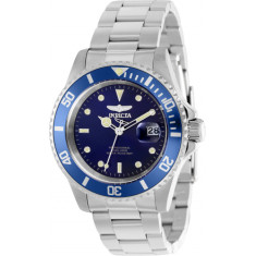 Invicta Men's 37156 Pro Diver Quartz 3 Hand Blue Dial Watch