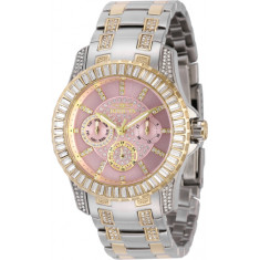 Invicta Women's 44166 Pro Diver Quartz Chronograph Pink Dial Watch