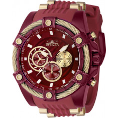 Invicta Men's 40791 Bolt Quartz Chronograph Red Dial Watch