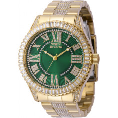 Invicta Men's 44188 Specialty Quartz 3 Hand Green Dial Watch