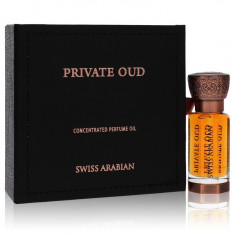 Concentrated Perfume Oil (Unisex) Masculino - Swiss Arabian - Swiss Arabian Private Oud - 12 ml