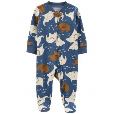Macacão pijama Infantil - Carter's - Tamanho 3M  - Style 1M714010