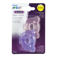 Philips Avent - Kit 2 Chupetas - Tamanho 0-3 meses