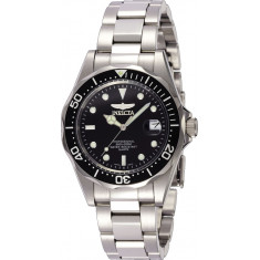 Invicta Men's 8932 Pro Diver Quartz 3 Hand Black Dial Watch
