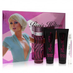 Gift Set - 34 oz Eau De Parfum Spray + 3 oz Body Lotion + 3 oz Shower Gel + 34 oz  Mini EDP Spray Feminino - Paris Hilton - Pari