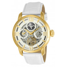 Invicta Men's 22652 Objet D Art Automatic 3 Hand Silver Dial Watch