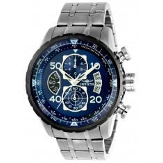 Invicta Men's 22970 Aviator Quartz Multifunction Blue Dial Watch
