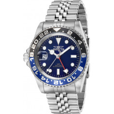 Invicta Men's 43970 Pro Diver Quartz 3 Hand Blue Dial Watch