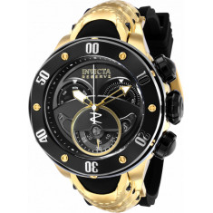 Invicta Men's 36331 Kraken Quartz Multifunction Black, Gold Dial Watch