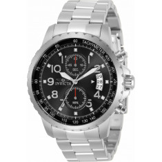 Invicta Men's 13783 Specialty Quartz 3 Hand Black Dial Watch
