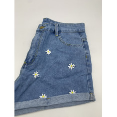 Short Jeans Floral Shein - Tam (G)
